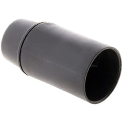 Douille lisse sans bague E14 - noir Zenitech