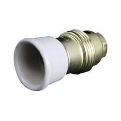 Zenitech - douille E14 laiton avec collerette porcelaine 1 bague borne de terre 140720