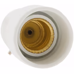 Caractéristiques de l'adaptateur de douille pour ampoules - fiche mâle B22 vers fiche femelle E14 - Zenitech Modèle : adaptat ...