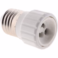 Caractéristiques de l'adaptateur de douille E27 vers GU10 - Zenitech Modèle : adaptateur de douille E27 vers GU10 Matériau(x) ...
