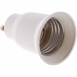 Caractéristiques de l'adaptateur de douille GU10 vers E27 - Zenitech Modèle : adaptateur de douille GU10 vers E27 Matériau(x) ...