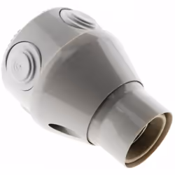 Description générale Douille orientable étanche de type E27, conçue en plastique durable, idéale pour une utilisation intérie ...