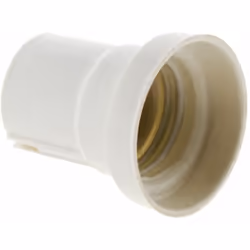 DOUILLE E27 RESINE-BORNE A VIS Douille E27 en résine de synthèse sans bague pour montage sur votre luminaire Fonctionne en 4A ...