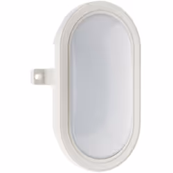 Hublot ovale LED 5,5W 450lm 4000k IP44 - Blanc Hublot LED extérieur Idéal pour éclairer les patios, les terrasses ou bien les ...
