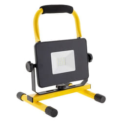 Projecteur LED rechargeable de chantier 20W - Jaune - Zenitech