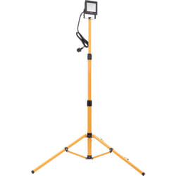 Zenitech - Projecteur led trépied 30W IP65 - Jaune