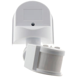 Zenitech - Détecteur de mouvement IP44 - tête orientable - 1200W - Blanc - Elexity