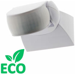 Zenitech - Détecteur de mouvement mural + plafond - IP44 - Blanc - Elexity