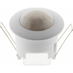 Zenitech - Détecteur de mouvement encastrable pour plafonnier - 300W - Blanc