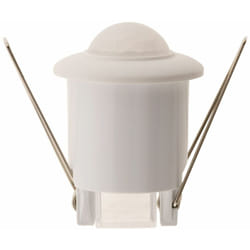 Zenitech - Mini détecteur de mouvement encastrable IP20 - Blanc - Elexity