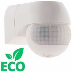 Zenitech - Détecteur de mouvement orientable et compact int/ext IP44 - Blanc - Elexity