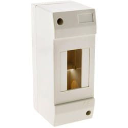 Zenitech - Coffret Distribution 2 Modules Blanc
