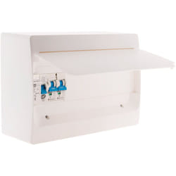 Zenitech - Coffret électrique pré-équipé 1 rangée 13 modules pour extension