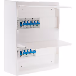 Caractéristiques du coffret électrique T3 - 26 modules - Zenitech : Modèle : coffret électrique T3 Couleur(s) : blanc Nombre  ...