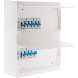 Coffret T3 26 modules équipé + 9 disjoncteurs + 2 interrupteurs + accessoires - Zenitech