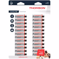 Description détaillée du produit: Produit: Pile lr6 type AA Univers: piles Conditionnement: 48 pièces Marque: Thomson