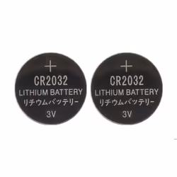 Pack de 2 piles lithium bouton CR2032 - Thomson