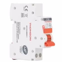 Disjoncteur 1P+N peignable bornes automatiques 32A NF Easy Connect - Thomson
