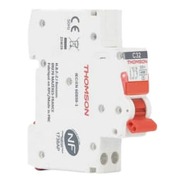 Disjoncteur 1P+N peignable bornes automatiques 32A NF Easy Connect - Thomson