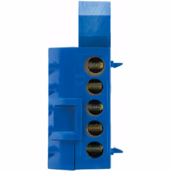 Caractéristiques du bornier neutre bleu - 6 connexions - Thomson : Modèle : bornier neutre Couleur(s) : bleu Détail des conne ...