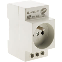 Zenitech - Prise modulaire 2P+T nf