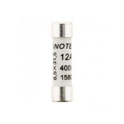 Zenitech - Lot de 3 Fusibles céramique 8.5X31.5 12A sans voyant