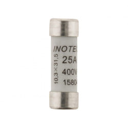 Zenitech - Lot 3 fusibles céramique 10.3X31.5-25A-sans voyrant-NF