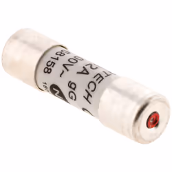 Caractéristiques du lot de 5 fusibles céramique 10,3x 38 - 32A à voyant - NF - Zenitech : Modèle : lot de 5 fusibles en céram ...