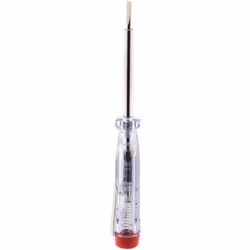 Caractéristiques du tournevis testeur de tension plat - Zenitech : Modèle : tournevis testeur de tension plat Tension maximal ...