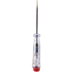 Tournevis testeur de tension plat 3x140mm 250V Zenitech
