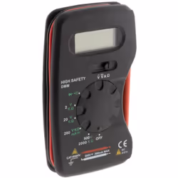 Zenitech - Multimètre de poche 13 calibres + housse