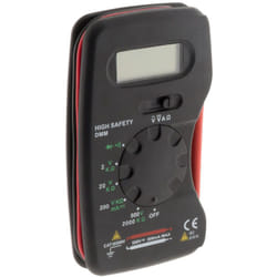 Zenitech - Multimètre de poche 13 calibres + housse