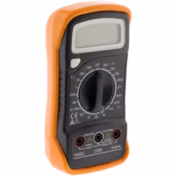 Caractéristiques du multimètre antichoc 17 calibres 6 fonctions - Zenitech : Modèle : multimètre antichoc avec 5 fonctions Af ...