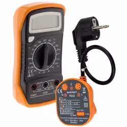 Caractéristiques du multimètre 5 fonctions 19 calibres CATIII - 600 V - Zenitech : Modèle : multimètre 5 fonctions + testeur  ...