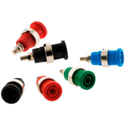 Lot de 6 douilles de sécurité Ø4mm Zenitech