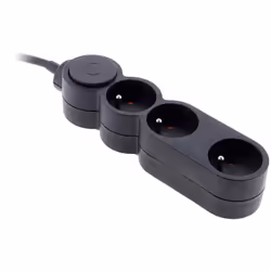 Multiprise Home 3 prises 16A 2P+T Cette multiprise de la gamme Home est idéale pour brancher tous vos appareils électriques.  ...