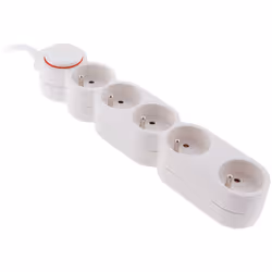 Multiprise Home 5 prises 16A 2P+T Cette multiprise de la gamme Home est idéale pour brancher tous vos appareils électriques.  ...