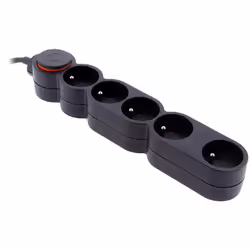 Multiprise Home 5 prises 16A 2P+T Cette multiprise de la gamme Home est idéale pour brancher tous vos appareils électriques. ...