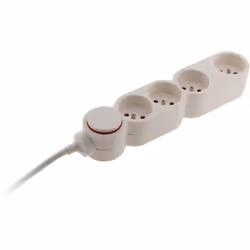 Bloc multiprise parafoudre pour brancher tous vos appareils électriques. Caractéristiques: 4 prises 16A (2P+T) Cordon 3G1,5 d ...