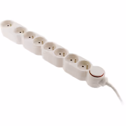 Bloc multiprise parafoudre pour brancher tous vos appareils électriques. Caractéristiques: 8 prises 16A (2P+T) Cordon 3G1,5 d ...
