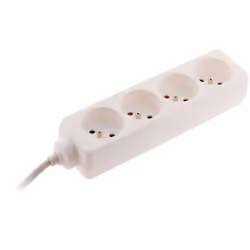 Caractéristiques du bloc multiprise 2P+T 16A blanc - Zenitech : Modèle : bloc multiprise Couleur(s) : blanc Avec 3, 4 ou 5 pr ...