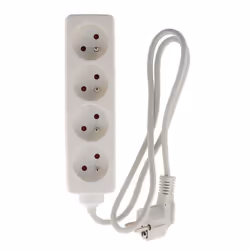 Bloc 4 Prises 16A Blanc zenitech