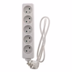 Bloc 5 Prises 16A Blanc une multiprise pas cher chez culture indoor prix imbattable en france
