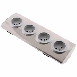Description générale Le bloc multiprises 4 prises 16A à câbler est un accessoire indispensable pour optimiser vos espaces de  ...