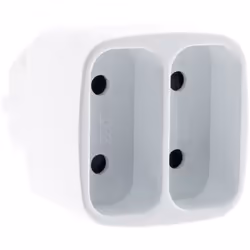 Caractéristiques de la multiprise biplite 2x2P 6A façade - blanc - Zenitech : Modèle : multiprise biplite Couleur(s) : blanc  ...