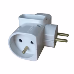Triplite sans fil, 3 prises blanc ZENITECH