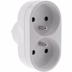 Caractéristiques de la multiprise biplite pour façade 16A - blanc - Zenitech : Modèle : multiprise biplite Couleur(s) blanc N ...