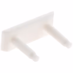 Caractéristiques du lot de 6 caches prises 2P - Zenitech : Modèle : lot de 6 caches pour prise non protégée Couleur(s) : blan ...