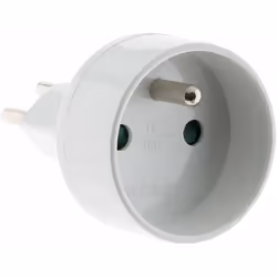 Caractéristiques de l'adaptateur de voyage France vers Suisse - Zenitech Modèle : adaptateur prise voyage France vers Suisse  ...