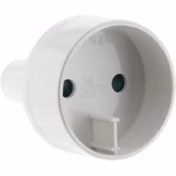 Caractéristiques de l'adaptateur de voyage USA vers UE - Zenitech Modèle : adaptateur prise voyage USA vers UE Couleur(s) : b ...